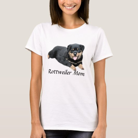 T-shirt de dames de rottweiler (Devant)