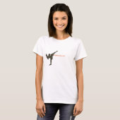 T-shirt de dames de Wushu (Devant entier)