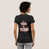 T-shirt de dames (vue de face) (Dos entier)