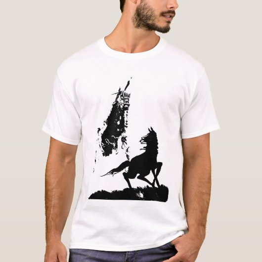 T-shirt de danse de cheval (Devant)