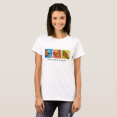 T-shirt de danse de papillon (Devant entier)