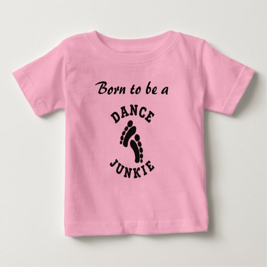 T-shirt de danse Junkie Baby (Devant)