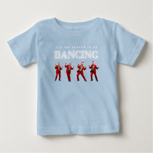 T-shirt de danse Trump de Noël pour bébé