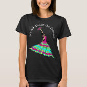T-shirt de danseur de flamenco, il est tout au (Devant)