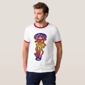 T-shirt de danseur de Taino (Devant entier)