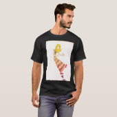 T-shirt de danseur heureux (Devant entier)