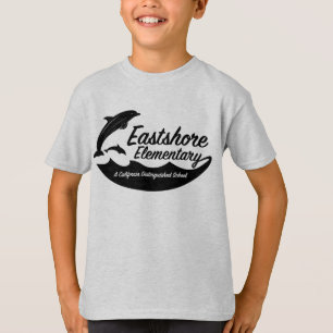 T-shirt de dauphin à cendres