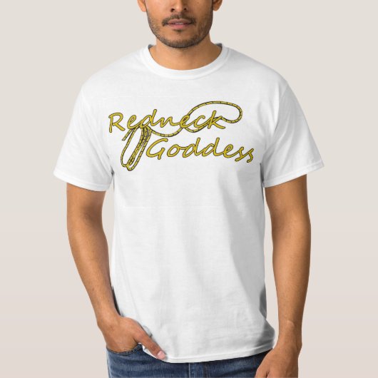 T-shirt de déesse de plouc de Lillie Mae (Devant)