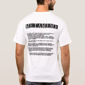 T-shirt de définition de MetaMeme (Dos)