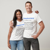 T-shirt de définition d'Ineptocracy (Unisexe)