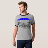 T-shirt de définition d'Ineptocracy (Devant entier)