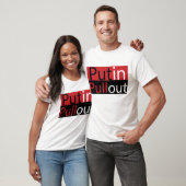 T-shirt de dégagement de Poutine des hommes (Unisexe)