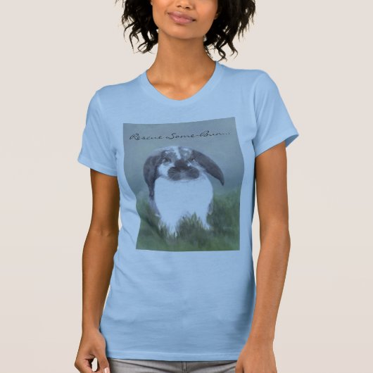 T-shirt de délivrance de lapin (Devant)