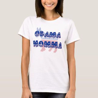 T-shirt de Démocrate de mamans d'Obama
