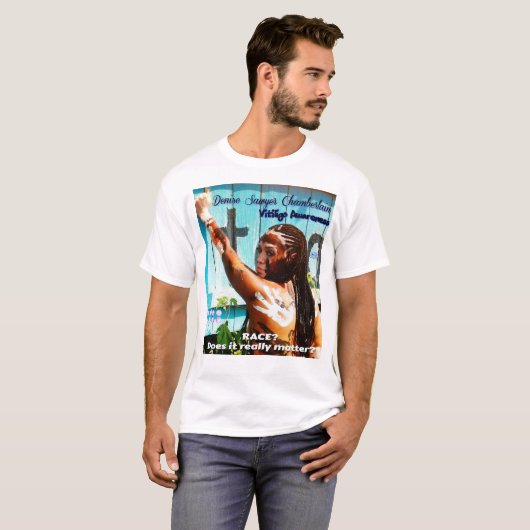 T-SHIRT DE DENISE SAWYER CHAMBERLAIN (BARRIÈRE (Devant entier)