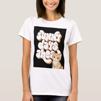 T-shirt de design pour amateurs de chats mignons