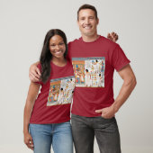 T-shirt de design royal égyptien (Unisexe)