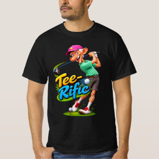 T-shirt de dessin animé de golf – Tee-Rific Senior