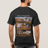 T-Shirt de dessin au charbon (Dos)