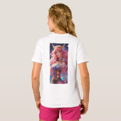 T-shirt de dessin coloré pour enfants (Dos entier)