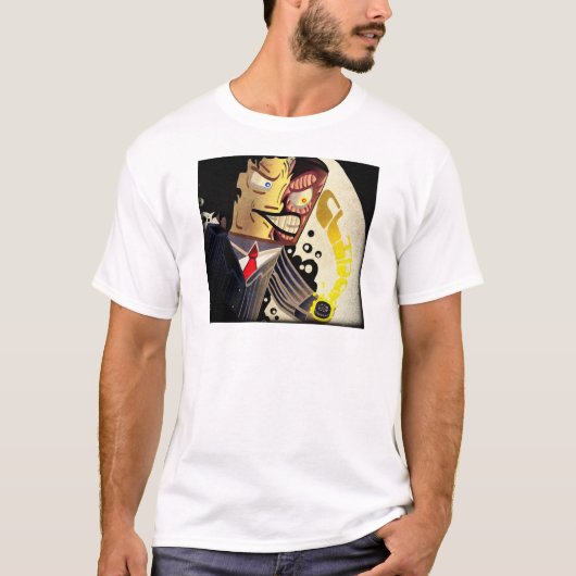 T-shirt de dessin de peau (Devant)