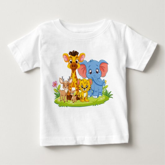 T-shirt de dessin pour bébé (Devant)