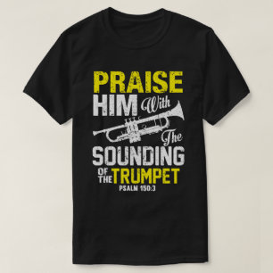 T-shirt de détresse de trompette
