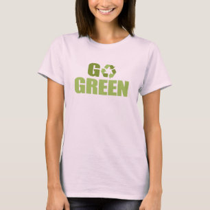 T-shirt de devenez écolo/T-shirt de jour de la