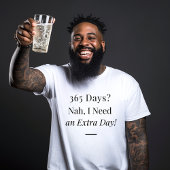 T-shirt de devis de l'année bissextile