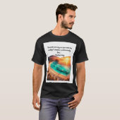 T-shirt de devis d'évasion du coucher de soleil (Devant entier)