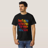 T-shirt de devis motivationnel (Devant entier)