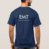 T-shirt de devoir d'EMT (Dos)