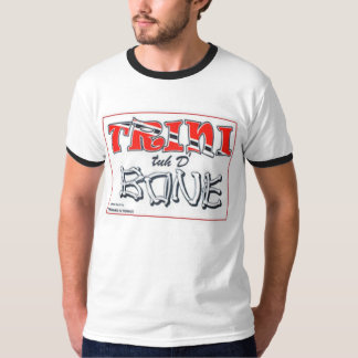 T-shirt de Di Bone Ringer de tyh de Trini