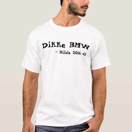 T-shirt de DIKKE BMW (Devant)
