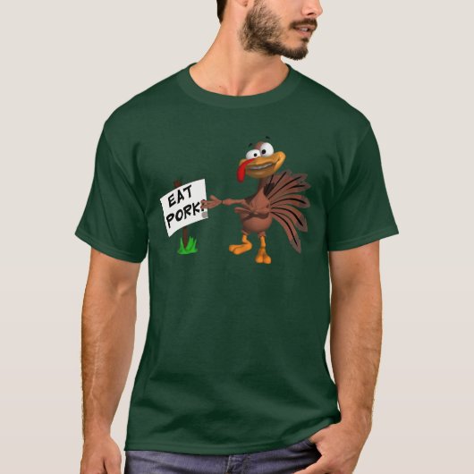 T-shirt de dinde de thanksgiving (Devant)