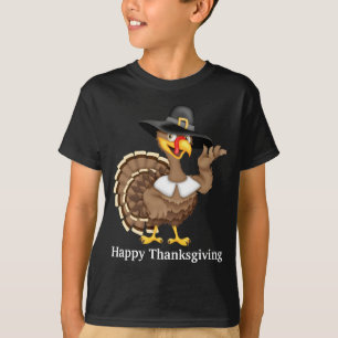 T-shirt de dinde de vacances de bon thanksgiving