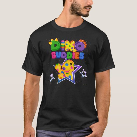 T-shirt de Dino-Buddies™ - scène de Rollo w/Star (Devant)