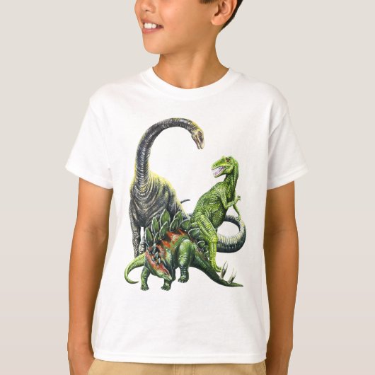T-shirt de dinosaure (Devant)