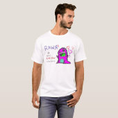T-shirt de dinosaure (Devant entier)