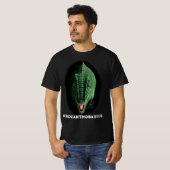 T-Shirt de dinosaure Acrocanthosaurus (Devant entier)