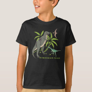 T-shirt de dinosaure de créatures préhistoriques
