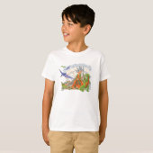 T-shirt de dinosaure de garçons (Devant entier)