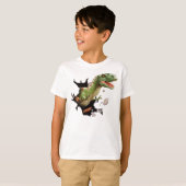 T-shirt de dinosaure de T-Rex (Devant entier)