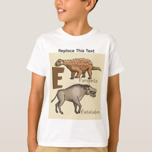 T-shirt de dinosaure ou d'animal préhistorique