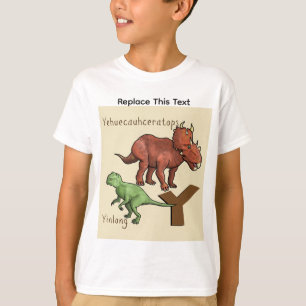 T-shirt de dinosaure ou d'animal préhistorique