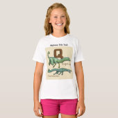 T-shirt de dinosaure ou d'animal préhistorique (Devant entier)
