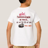 T-shirt de dinosaures (Dos)