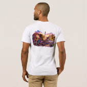 T-shirt de district pour hommes (Dos entier)