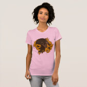 T-shirt de diva d'Afro (Devant entier)
