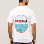 T-shirt de DiveVets "Ocean (Dos)